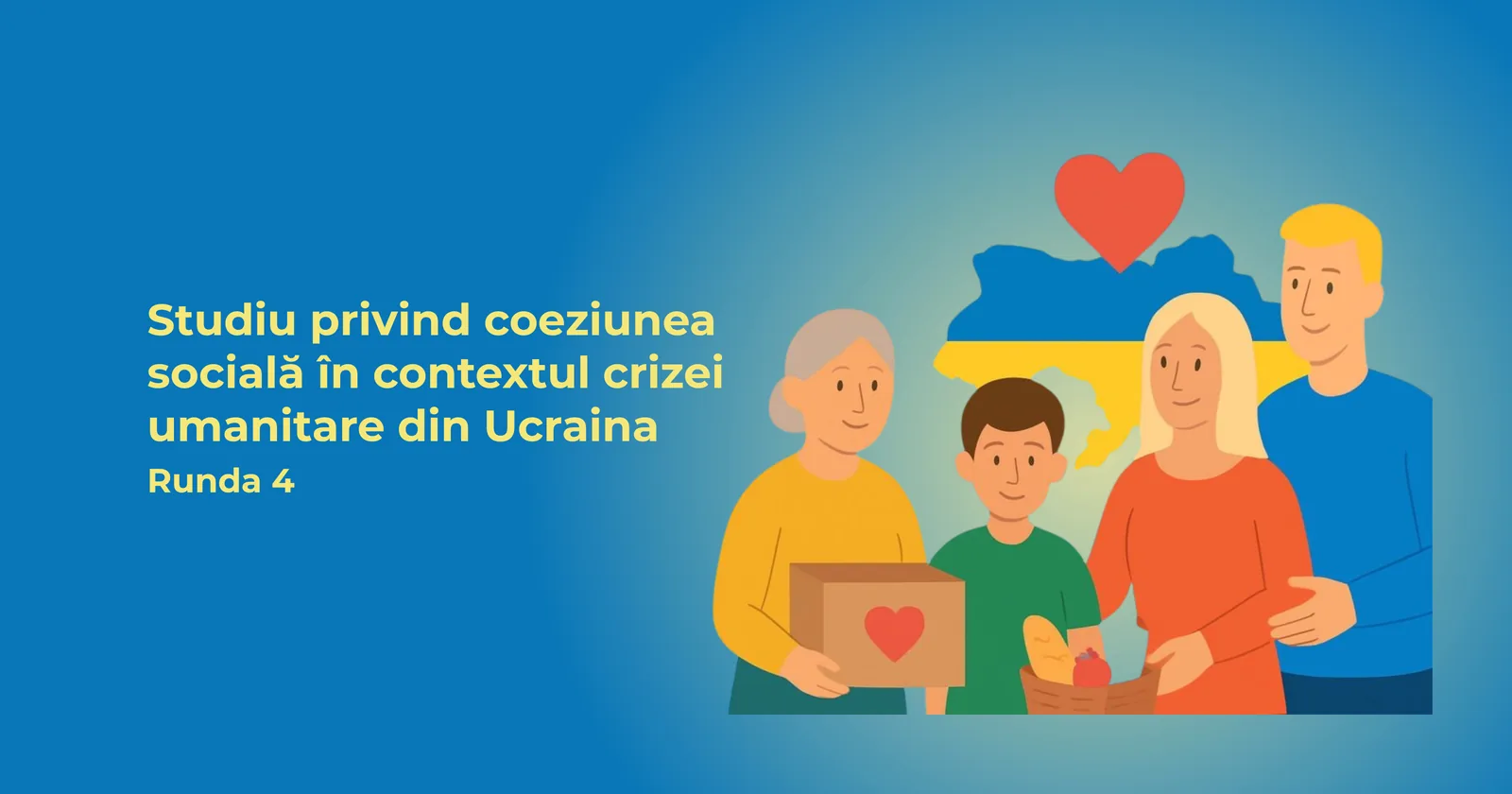 Studiu privind coeziunea socială în contextul crizei umanitare din Ucraina, runda 4